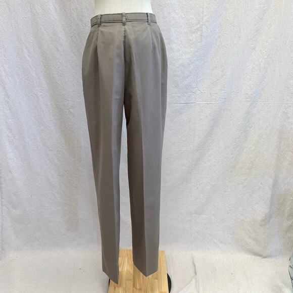 Levi's taupe Bend Over vintage 70s straight leg pleat twill trouser size 14 - Picture 13 of 14